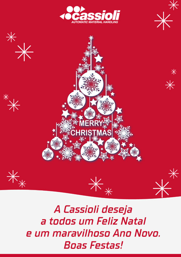 A Cassioli deseja a todos um Feliz Natal - Cassioli Group Srl